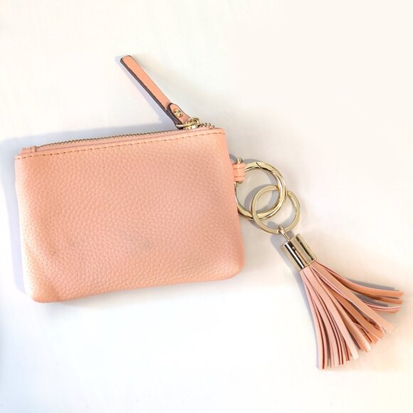 Nanette Lepore Keychain Wallet in Peach - Picture 2 of 4